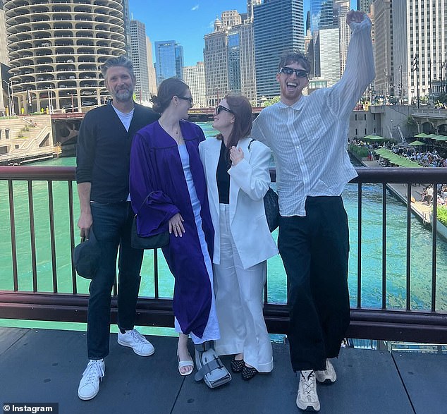 Besides Caleb, the happy couple also have 23-year-old daughter, Liv, who was born in 2002