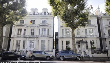 Holland Park (pictured) boasts some of the most stunning houses in London