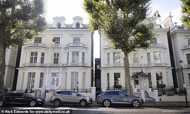 Holland Park (pictured) boasts some of the most stunning houses in London