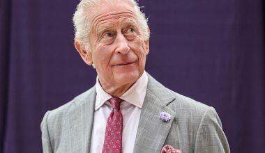 King Charles (pictured), 76, opened the Midland Metropolitan University Hospital in Birmingham today