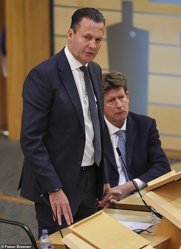 Scottish Conservative leader Russell Findlay