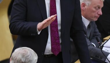 First Minister John Swinney