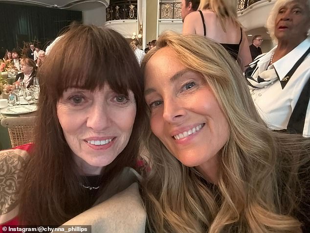 Mackenzie and her half-sister Chynna Phillips