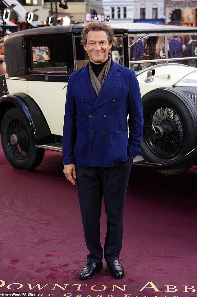 Dominic West, 55, also made an appearance, after starring as Guy Dexter in the 2022 film Downton Abbey: A New Era