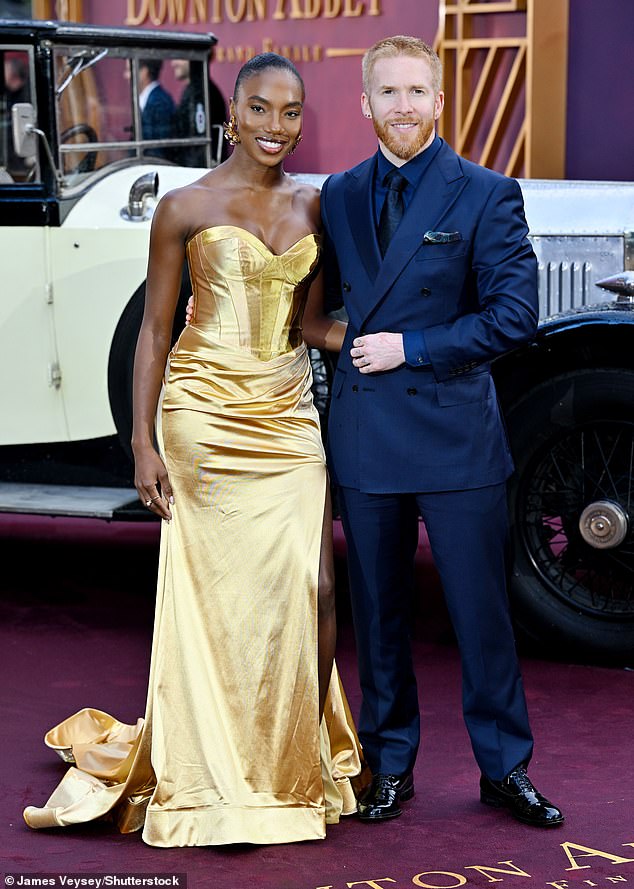 Strictly couple Chyna Mills and Neil Jones enjoyed a night out together at the premiere