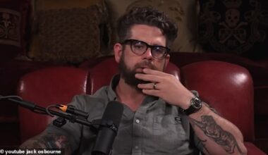 Jack Osbourne broken down in tears as he opened up about receiving the devastating news his dad, Ozzy Osbourne had died