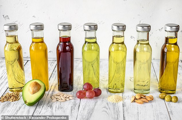 For healthier alternatives Gina turns instead to oils and fats in their most natural state like olive oil, avocado oil, coconut oil, nuts, seeds, fish, and butter/ghee