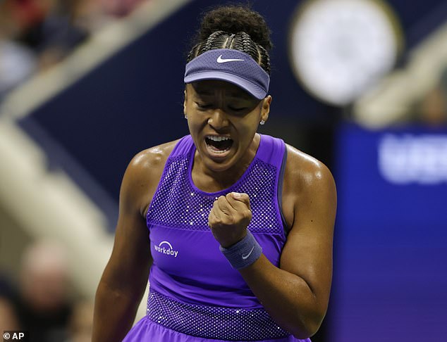 Naomi Osaka is into the US Open semifinals after getting past an injured Karolina Muchova