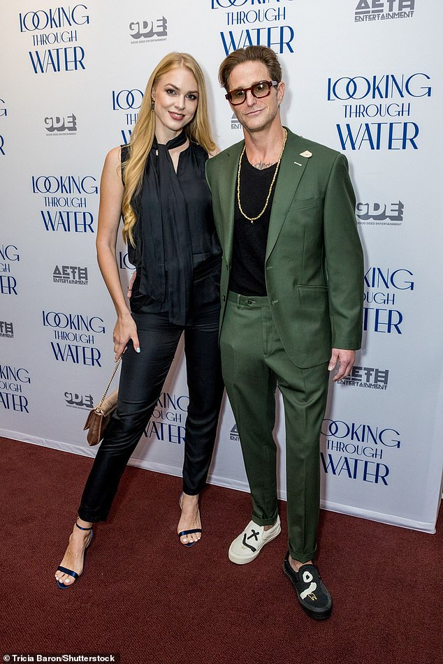 In a rare public appearance on Wednesday, Cameron arrived for the New York City premiere of Looking Through Water alongside a mystery woman