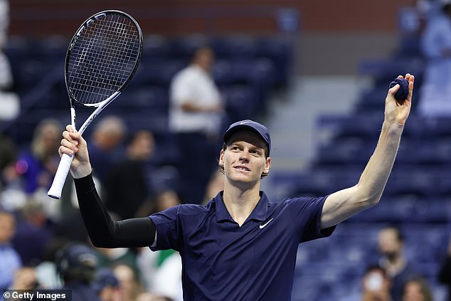 Jannik Sinner continued his quest for victory at the US Open with victory over Lorenzo Musetti in straight sets on Wednesday