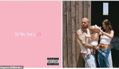 Justin Bieber has announced his latest album, Swag II, will be released tonight at midnight