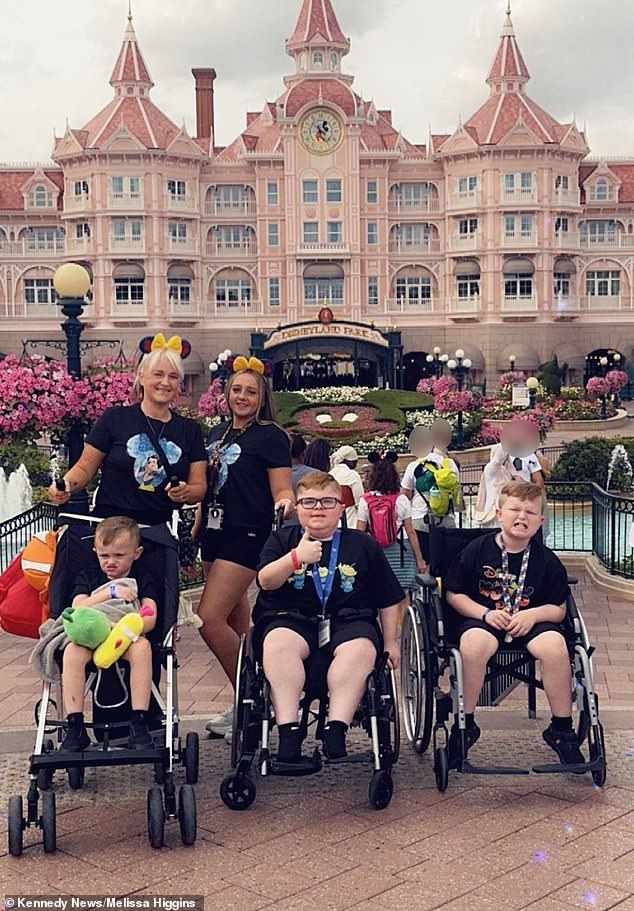 Anthony Higgins, 14, from Liverpool, has Duchenne muscular dystrophy which leaves him unable to walk