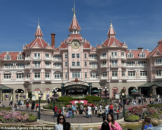 The family were returning home from a three-day trip to the Disneyland theme park funded by Make A Wish Foundation