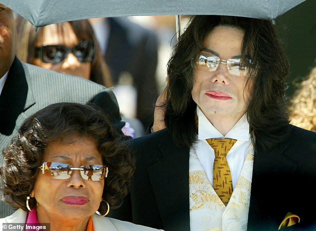Michael and mom Katherine in June 2005