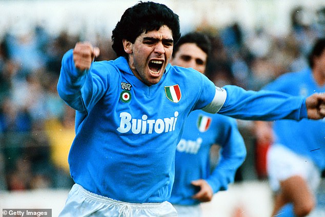 He said: 'At Aston Villa, he's the Diego [Maradona] of Napoli. He gave a lot at Villa, like Kun [Aguero] did at City, like Leo [ Messi ] did at Barca'