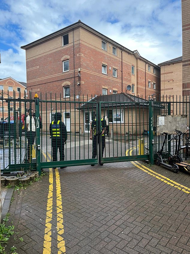 In Luton, a former halls of residence at the university now houses 450 migrants