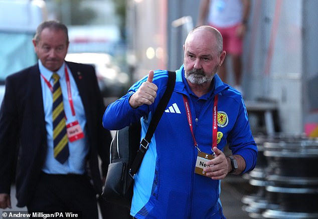 Steve Clarke's side have taken four points from their opening two matches in the group