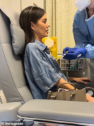 Lauren credits her support network of family and friends for helping her through the cancer treatment process