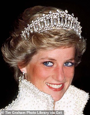 Princess Diana chose the Cambridge Lover's knot tiara over her own family one