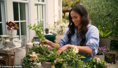 Meghan Markle wore Princess Diana's gold Cartier Tank watch in all the new episodes of her Netflix show With Love, Meghan