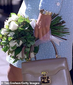 Princess Diana was first seen wearing her Cartier watch in 1997