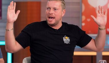 Controversial Strictly signing Thomas Skinner dramatically stormed out of the dance competition's first press event on Tuesday (pictured in 2022)