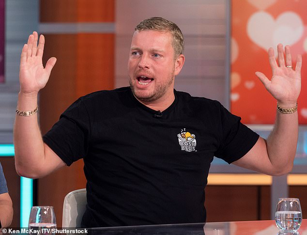 Controversial Strictly signing Thomas Skinner dramatically stormed out of the dance competition's first press event on Tuesday (pictured in 2022)