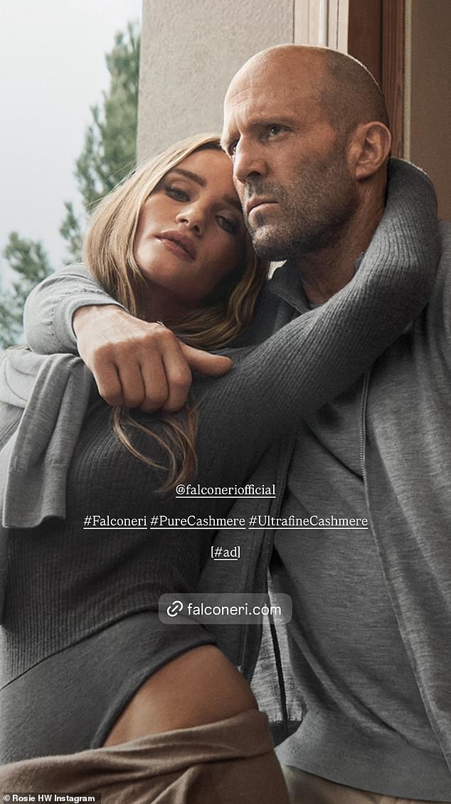 Earlier this month, Rosie and Jason posed up a storm together as they promoted their second collaboration for Falconeri