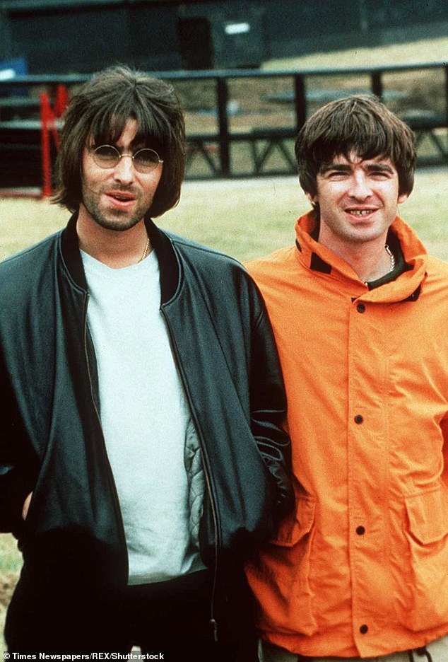 'It's all very exciting for fans. Back in 1996, it was so special. It was the pinnacle of Britpop so Oasis returning to Knebworth would just be perfect for the fans' (Liam and Noel Gallagher at Knebworth in 1996)