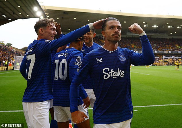 Jack Grealish appears to have his mojo back after being loaned out by Man City to Everton