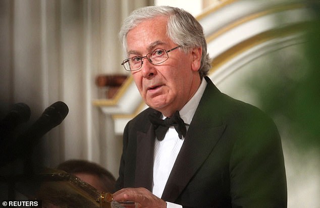 Warning: Former Bank of England boss Mervyn King, who led the Bank through the 2008 financial meltdown, said Britain would today be in a worse position to deal with a crisis