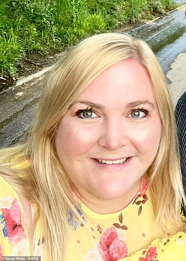 Sarah now believes people who are overweight as a result of living an 'unhealthy lifestyle' should not expect the NHS to provide them with expensive jabs (pictured before weight loss)