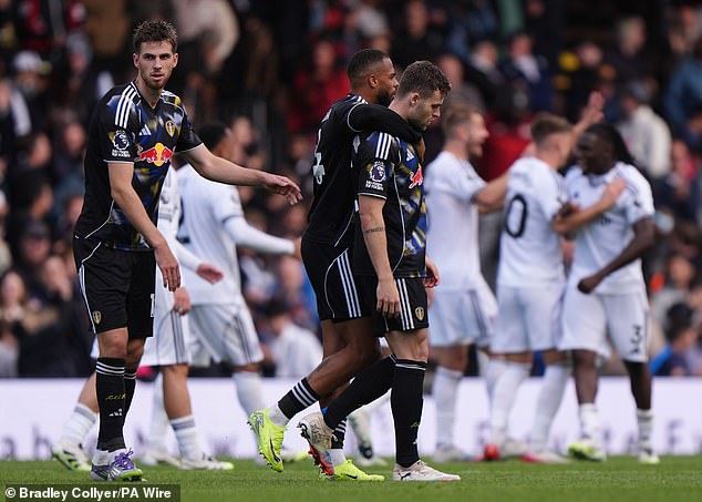Gabriel Gudmundsson scored a calamitous own goal to hand Fulham victory over Leeds