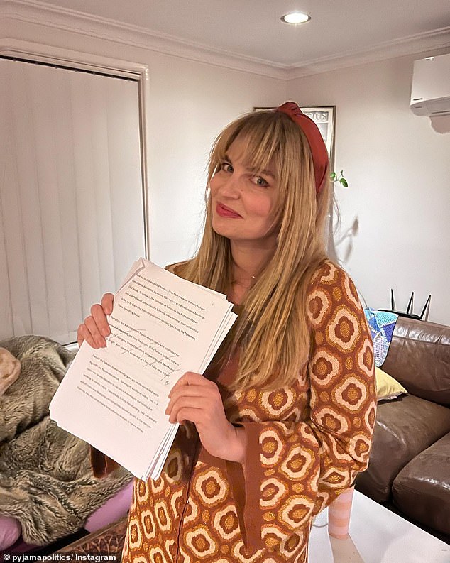 Former star Guardian political reporter Amy Remeikis (pictured) said in a now deleted essay slain activist Charlie Kirk 'up until his final breath' was 'continuing his harmful grift'