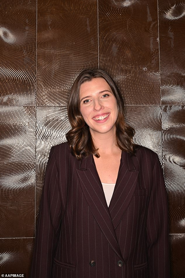 Co-founder and chief executive officer of Cheek Media Co Hannah Ferguson (pictured) also weighed in on the debate surrounding the life and death of Charlie Kirk