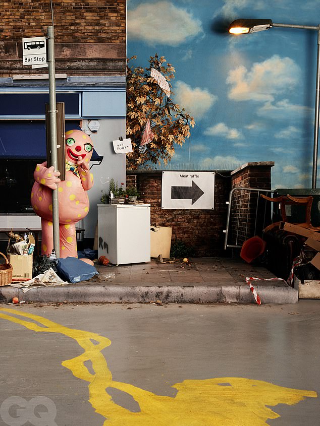 Mr Blobby had a simple one-word answer to what gave him hope: ‘Blobby'