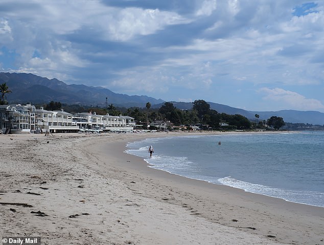 It was warm in Montecito Wednesday, but Harry and Meghan missed the opportunity to take children Archie and Lilibet to their regular haunt Miramar Beach