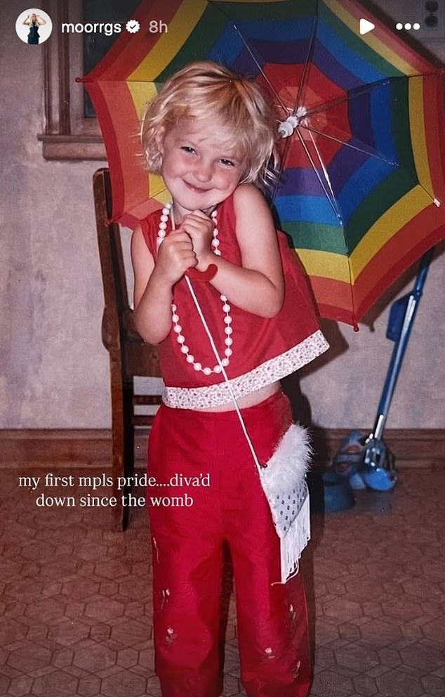 The glamourous tennis WAG and girlfriend of Taylor Fritz first posted about attending pride