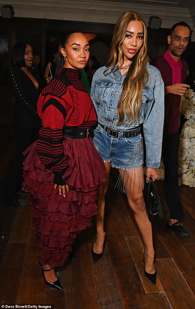 Leigh-Anne Pinnock (L) and Munroe Bergdorf (R)