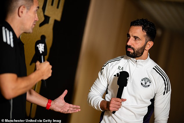 Amorim has been bullish about his determination to stick to his tactical philosophy - despite the defeats