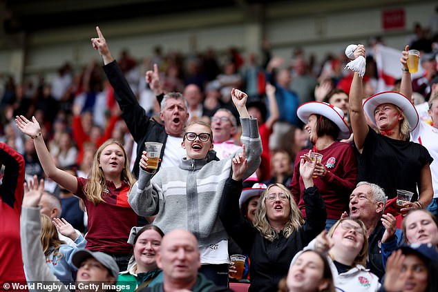 A strong crowd at Bristol's Ashton Gate enjoyed a competitive game with France in fine form