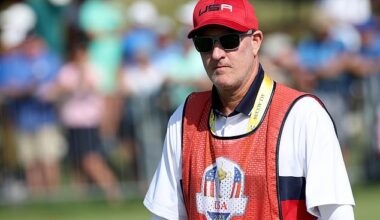 Joe LaCava, the bagman for for Patrick Cantlay, sparked chaos at the Ryder Cup two years ago