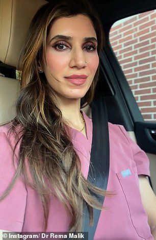 Vascular surgeon Rema Malik's recent online post discussed the subtle but worrying health indicators that she coined 'body whispers'
