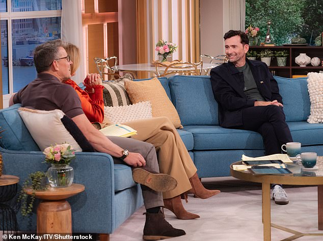 The 54-year-old appeared on Monday's episode of This Morning to chat to Ben Shephard, 50, and Cat Deeley, 48, about his new drama The Hack