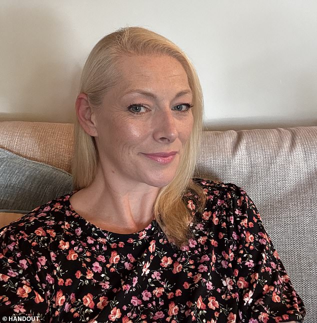 Lynsey (pictured) called advice from doctors to get pregnant to ease endometriosis symptoms 'absolutely ridiculous'