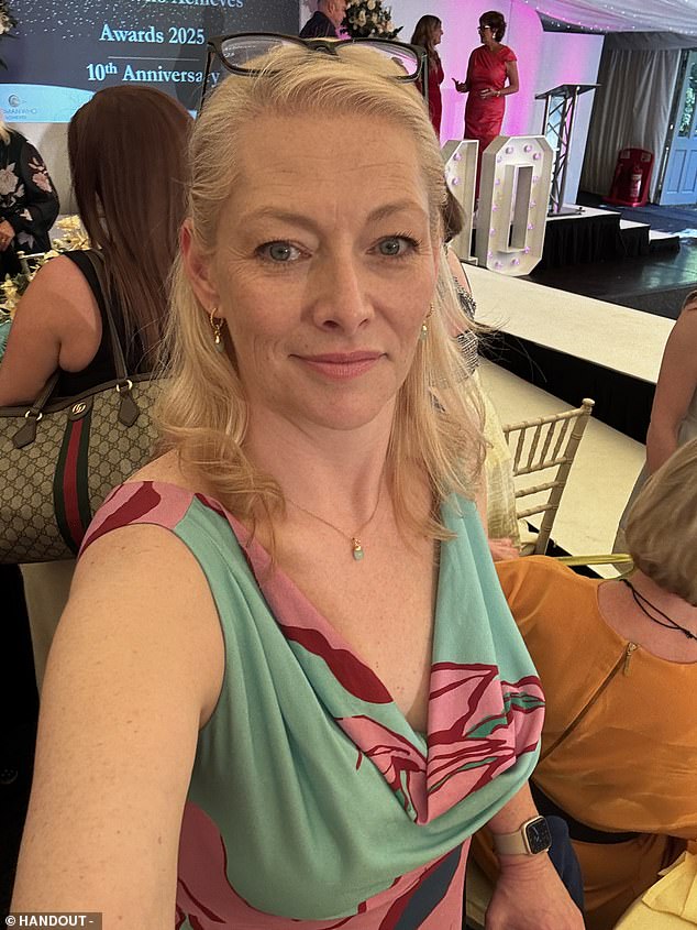 Lynsey Turner (pictured) found out that she had endometriosis after she struggled to pregnant aged 26