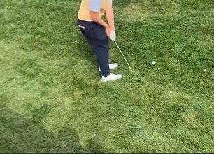 Team Europe star Matt Fitzpatrick was heckled by fans during a practice round at Bethpage
