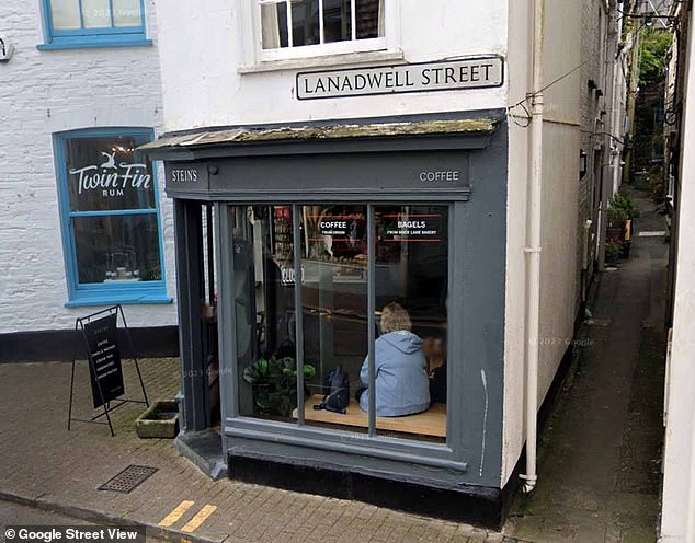 The Rick Stein Group confirmed the coffee shop's (pictured) closure is permanent and three members of staff had been redeployed
