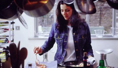 Gone are the days that Saturday mornings would be filled with the hum of Nigella Lawson (pictured) or Rick Stein telling viewers how to best mash potatoes or fillet fish - for the traditional 'food show' is now being axed in favour of quick social media 'shorts' amateur chefs can look up on demand, as they wish