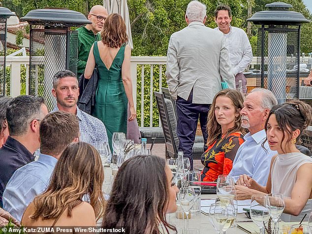 Rudd and Martin have evidently built up a rapport, as Rudd was seen laughing cheerfully while having a chat with Martin at the hotel before the rehearsal dinner
